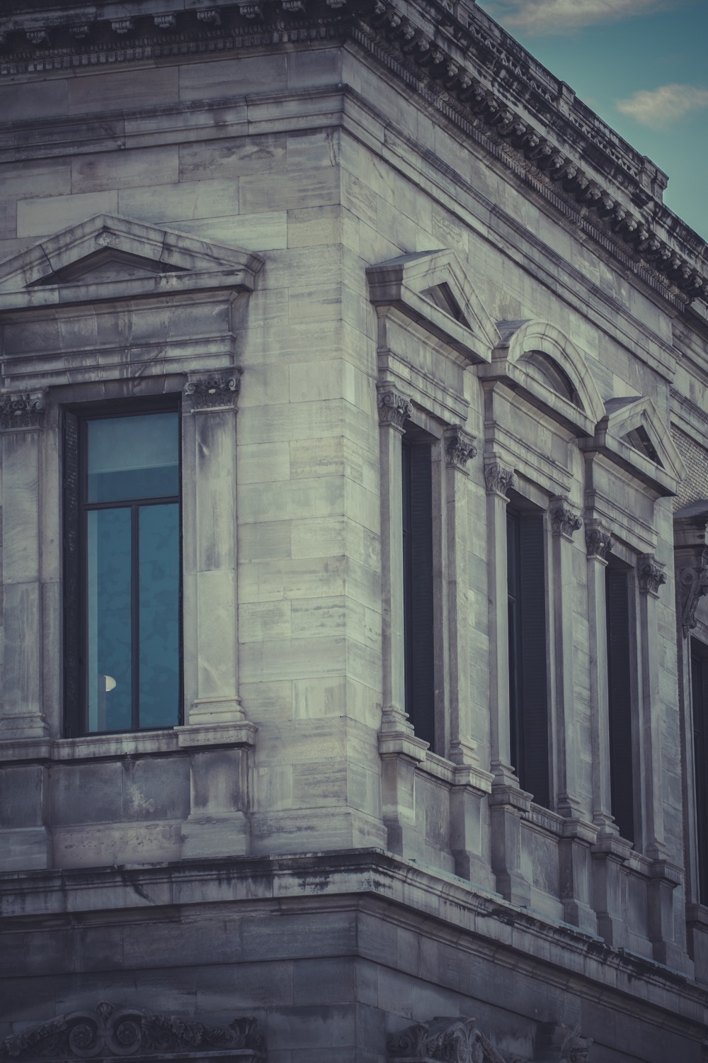 Detalles de la biblioteca nacional de Madrid