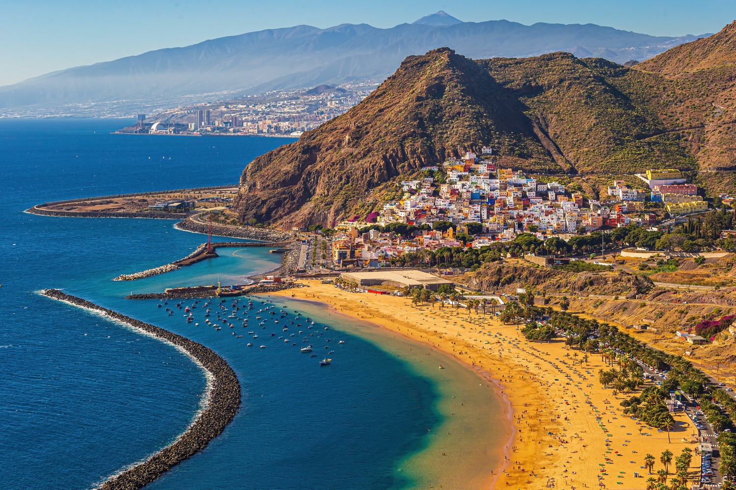 Vista de la Playa de las Teresitas