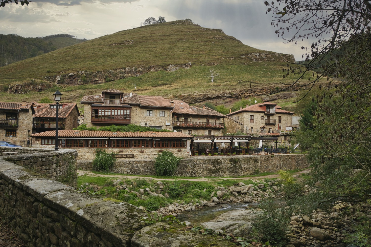 Paisaje en Bárcena Mayor