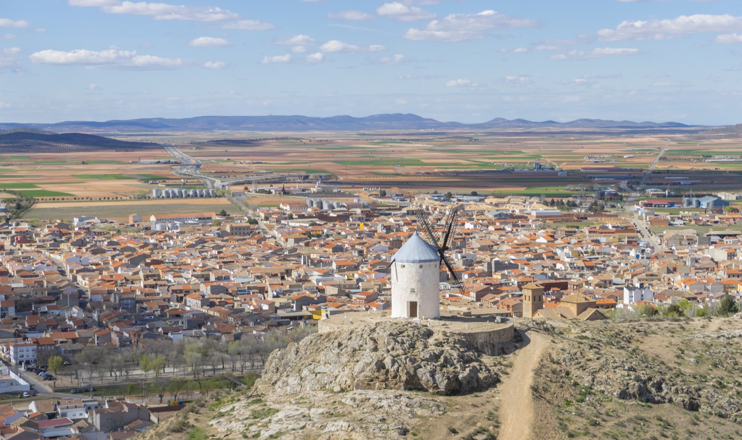 Vistas desde el Castillo de Consuegra