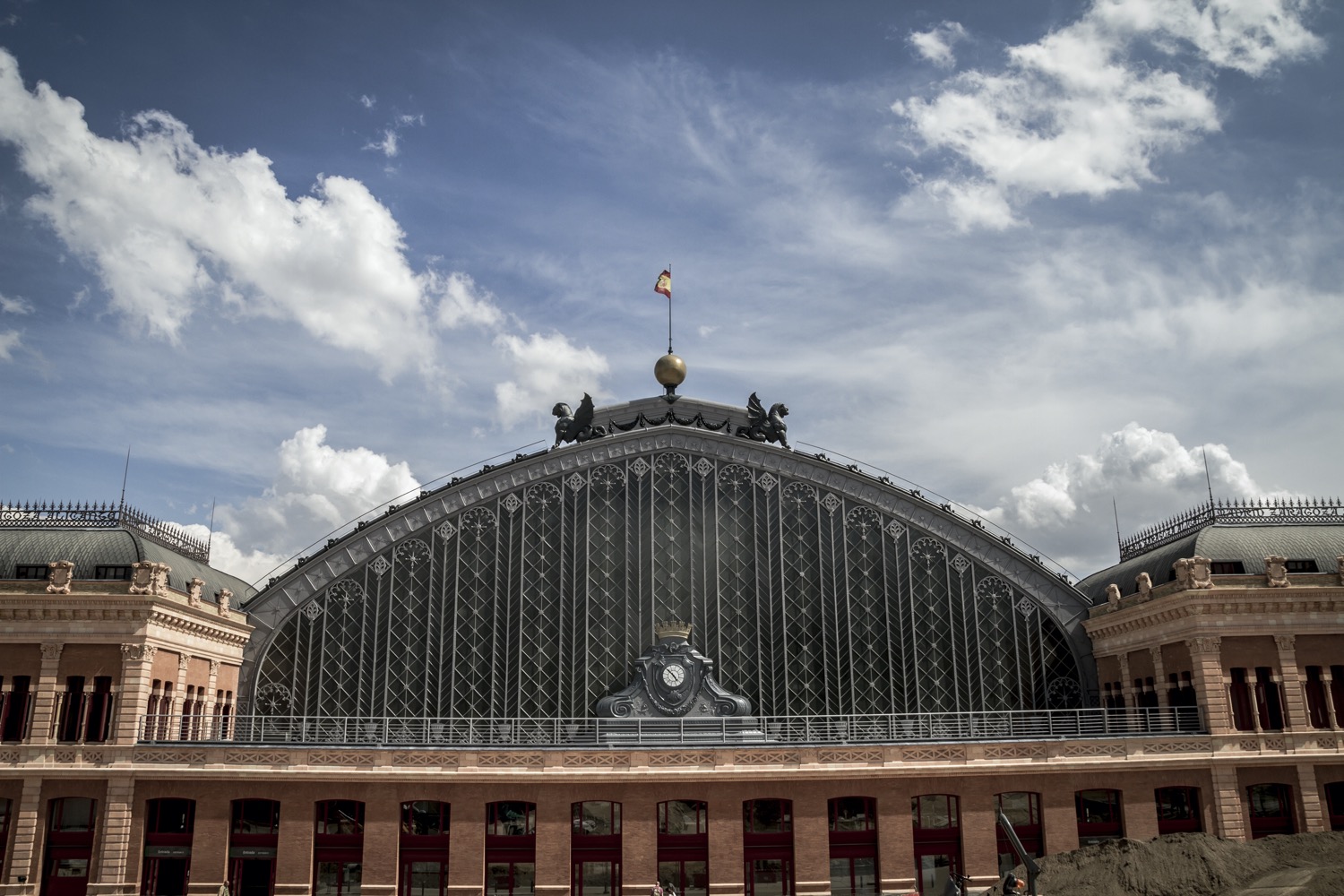 Tejado de la estación de atocha