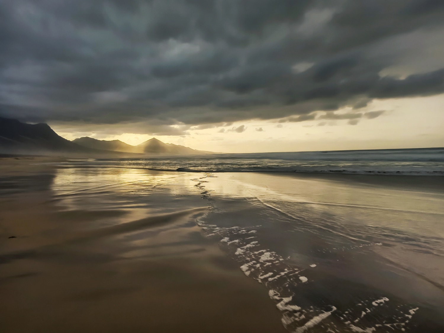 Atardecer en Playa Cofete