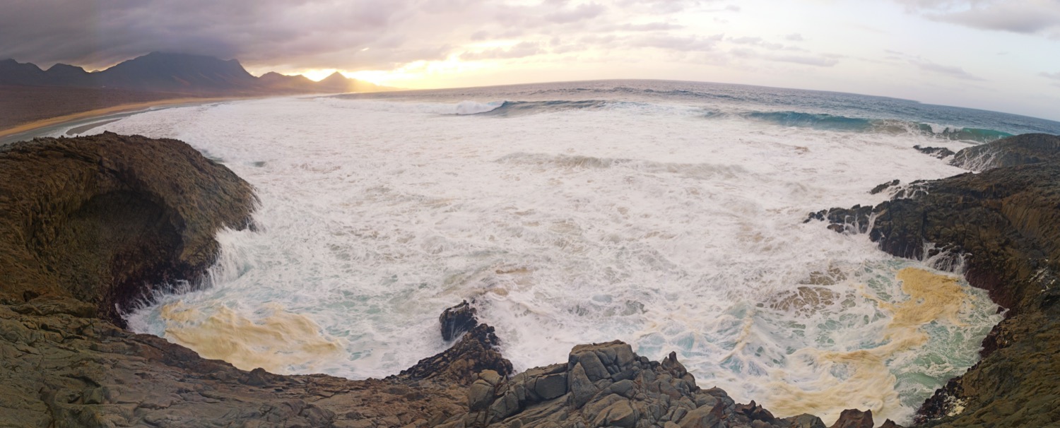 Panorámica de Playa Cofete