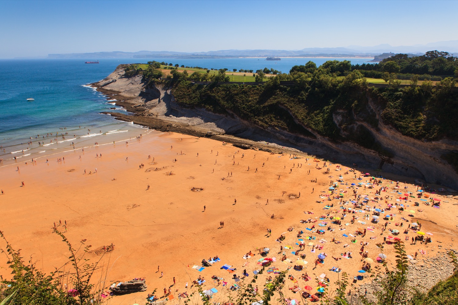 Playa de Mataleñas en Santander