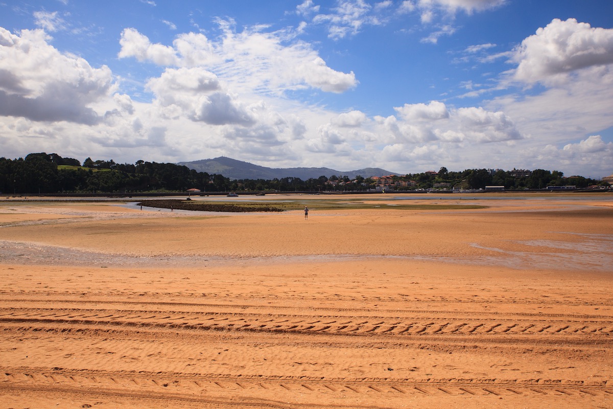 Playa El Puntal en Santander