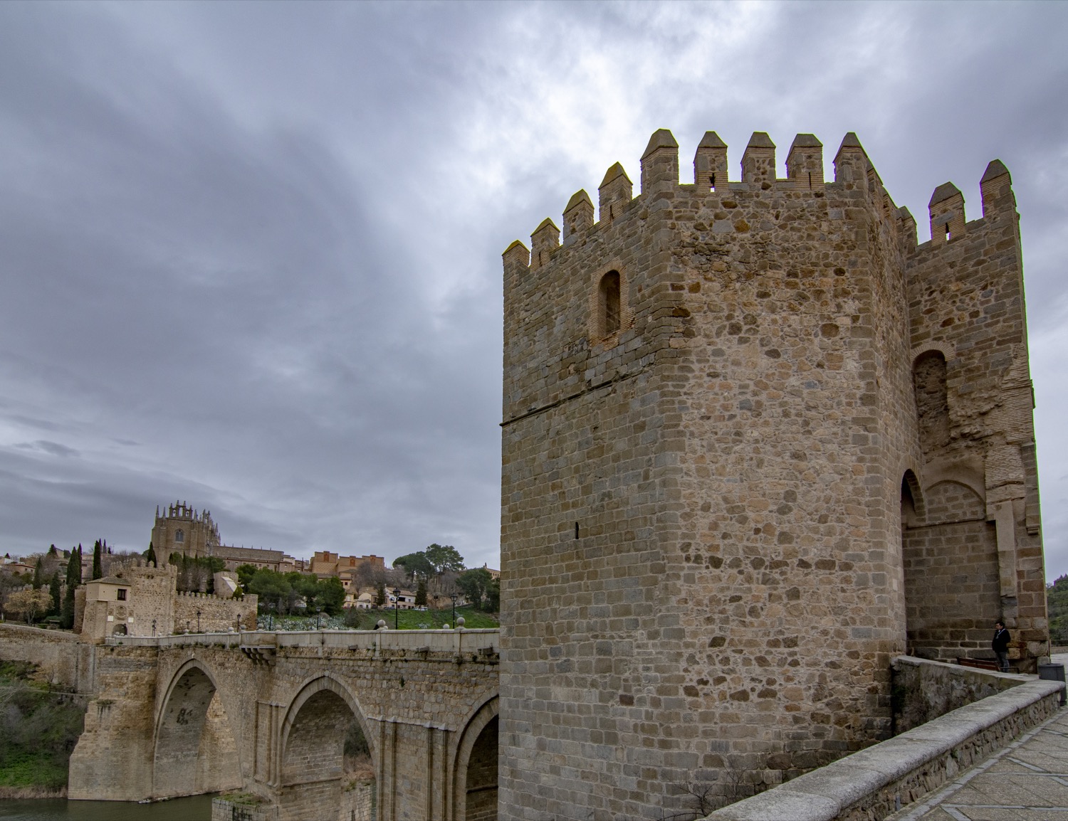 Torreón del Puente de San Martín en Toledo