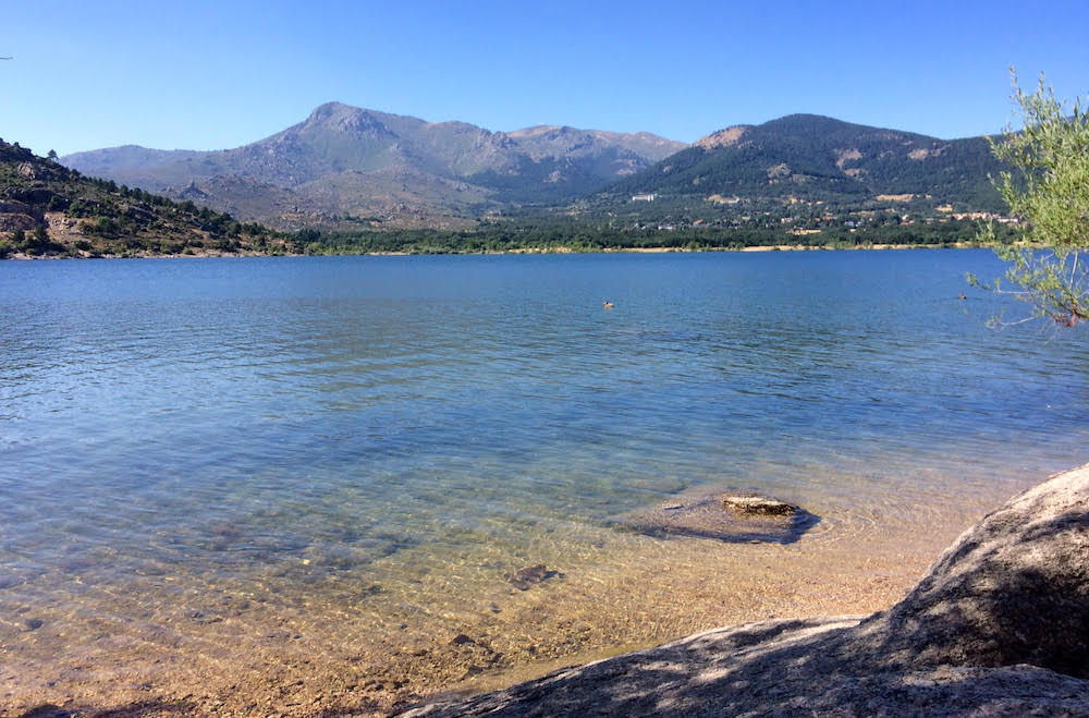 ruta embalse de navacerrada