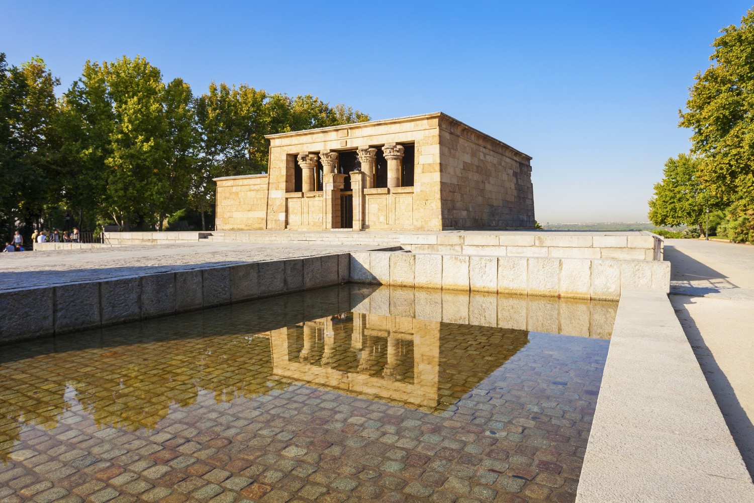 Visita al templo de Debod