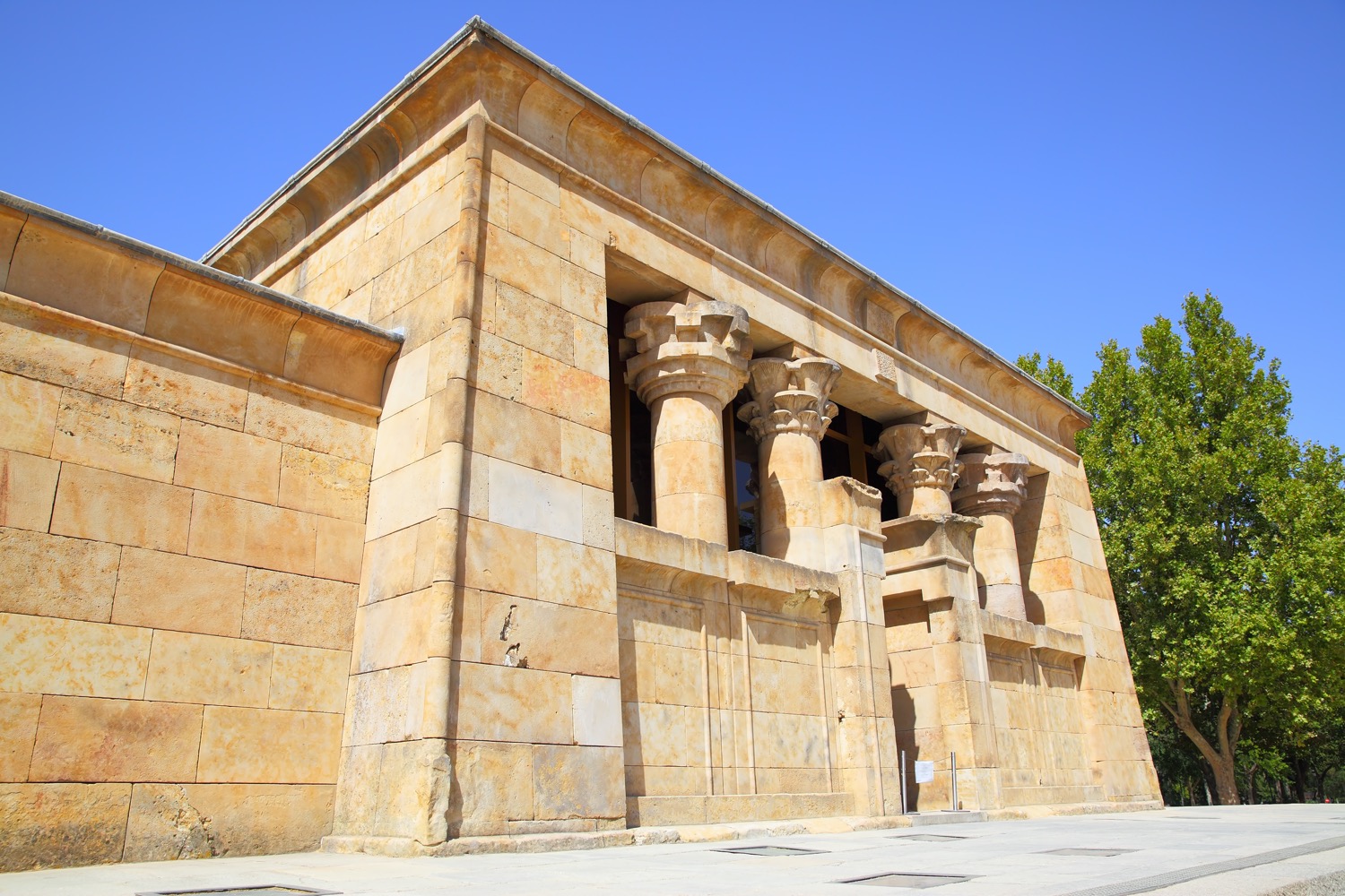 Templo de Debod visitable