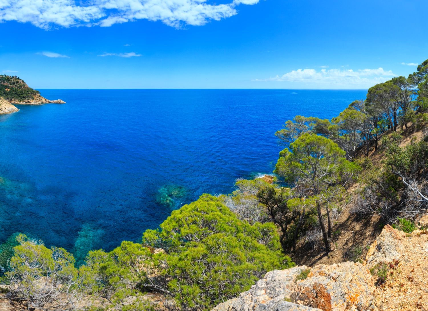 Paisaje cerca de cala giverola