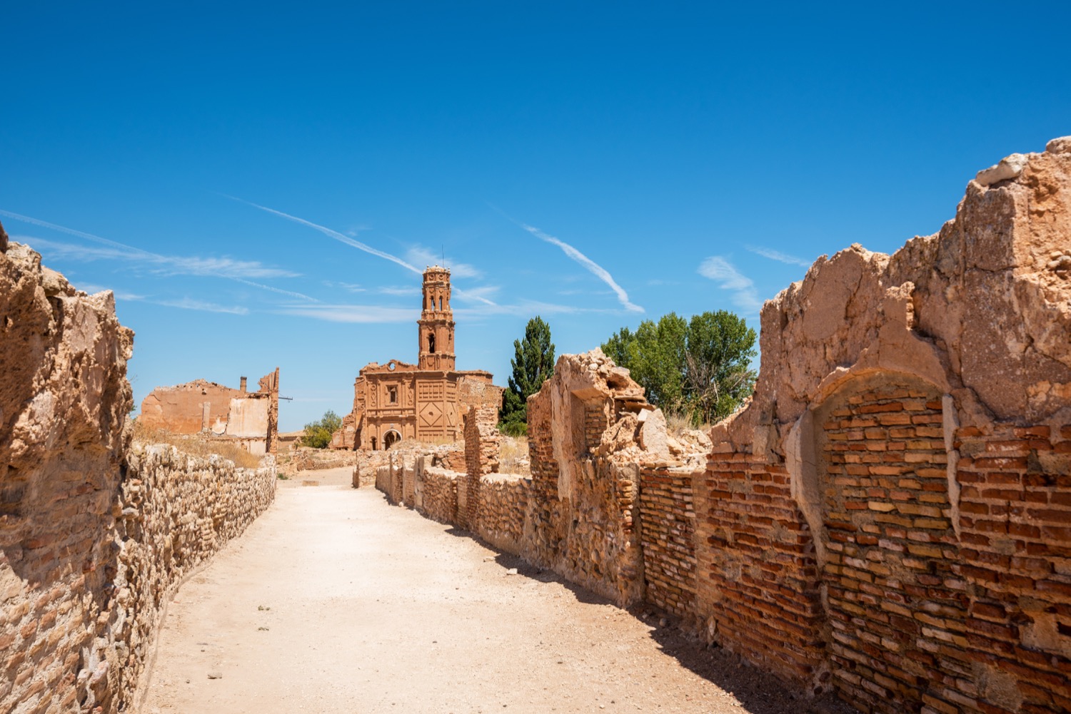 Ciudad en ruinas de Belchite