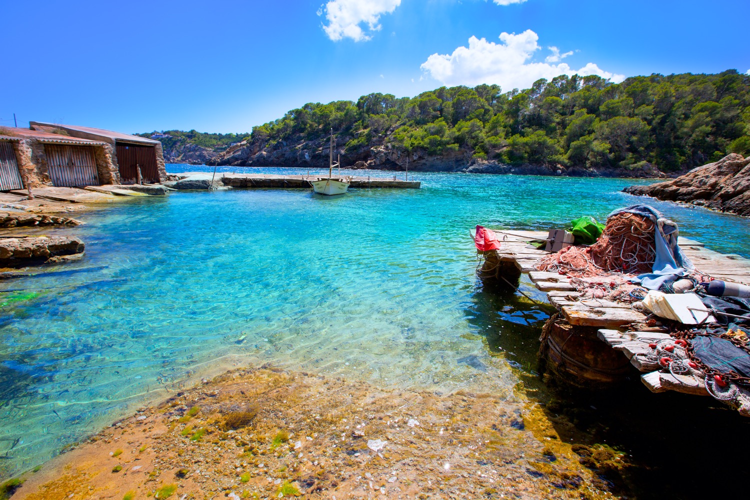 cala mastella en Ibiza