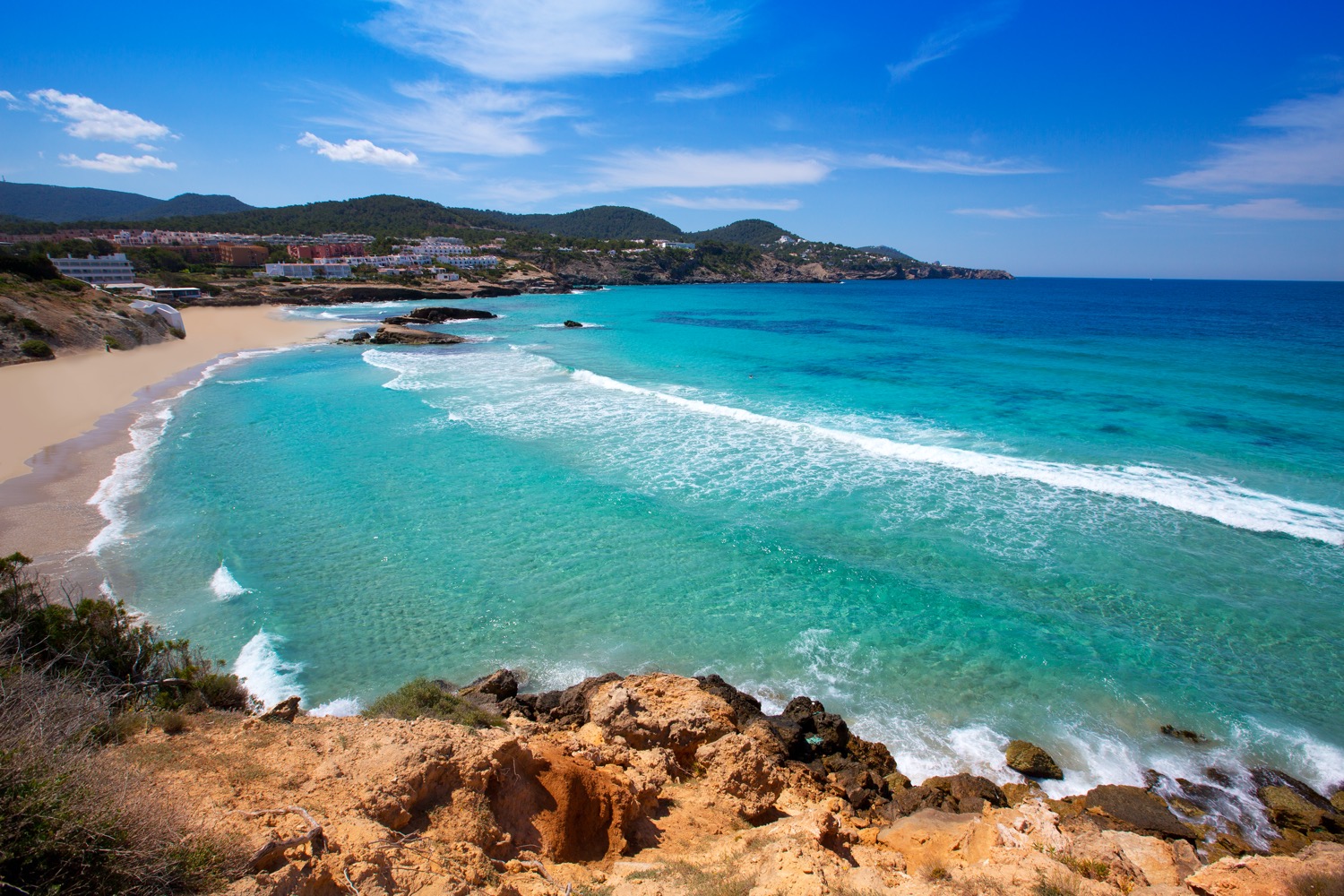 Panorámica de Cala Tarida