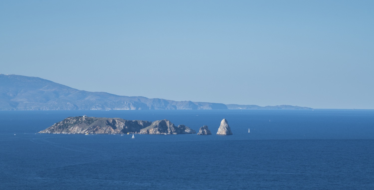 Vista aérea de las Islas Medas