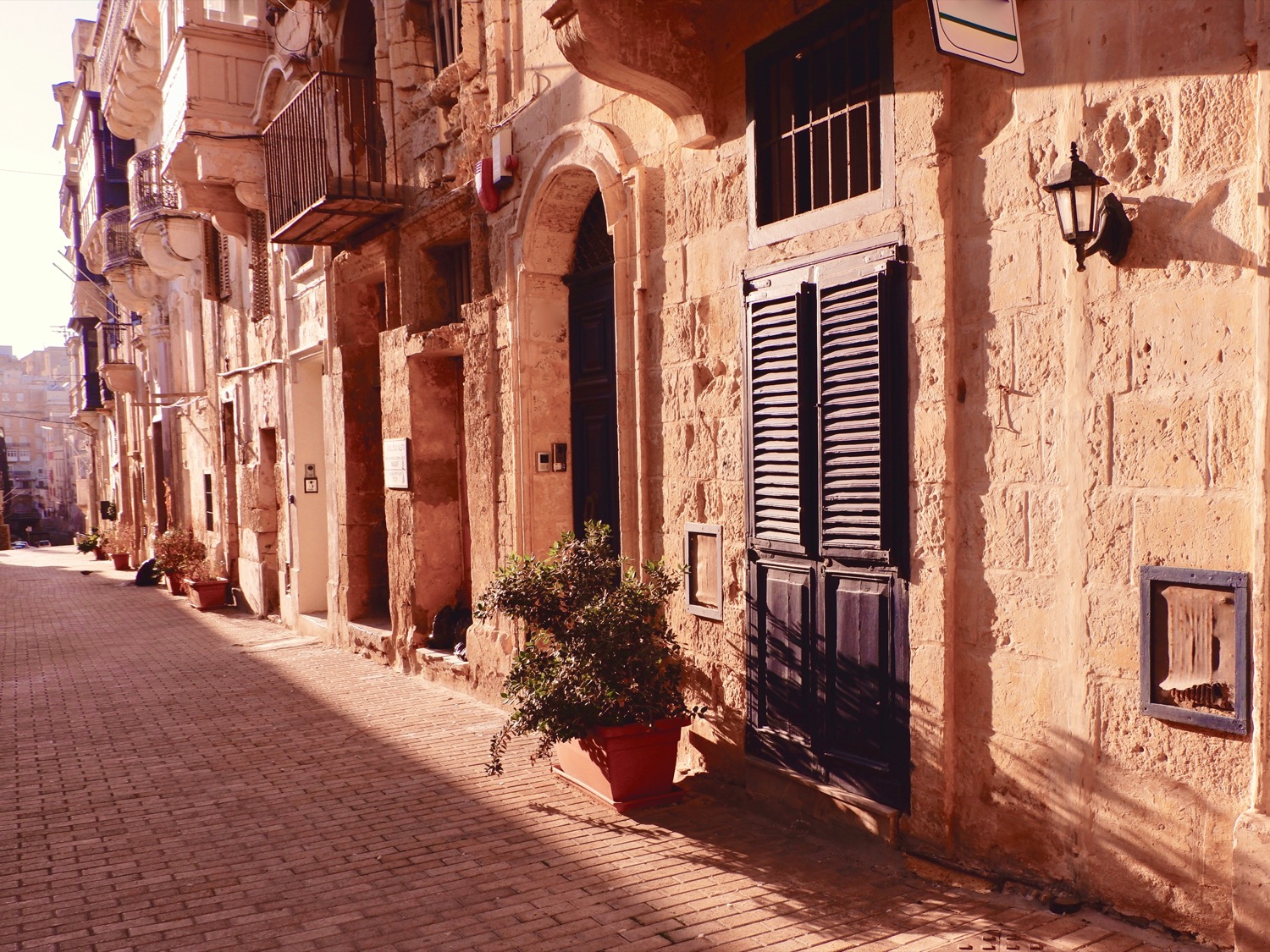 Calle clásica de La Valeta