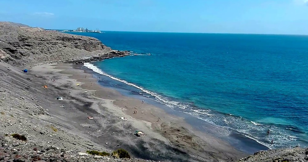 playa montana de arena