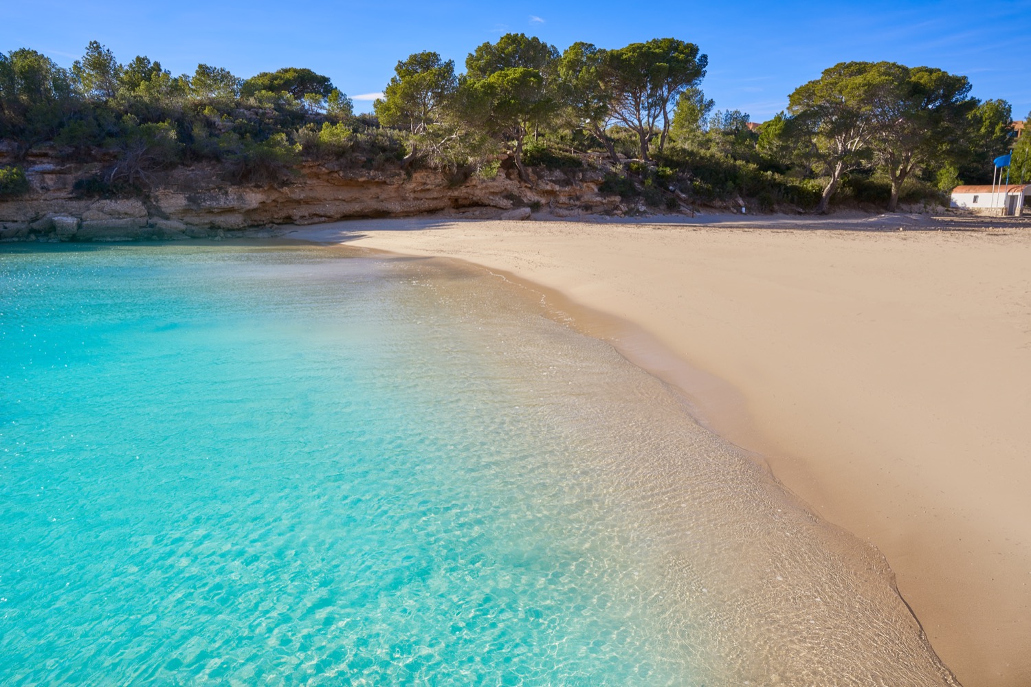 Cala calafato en ametlla de mar