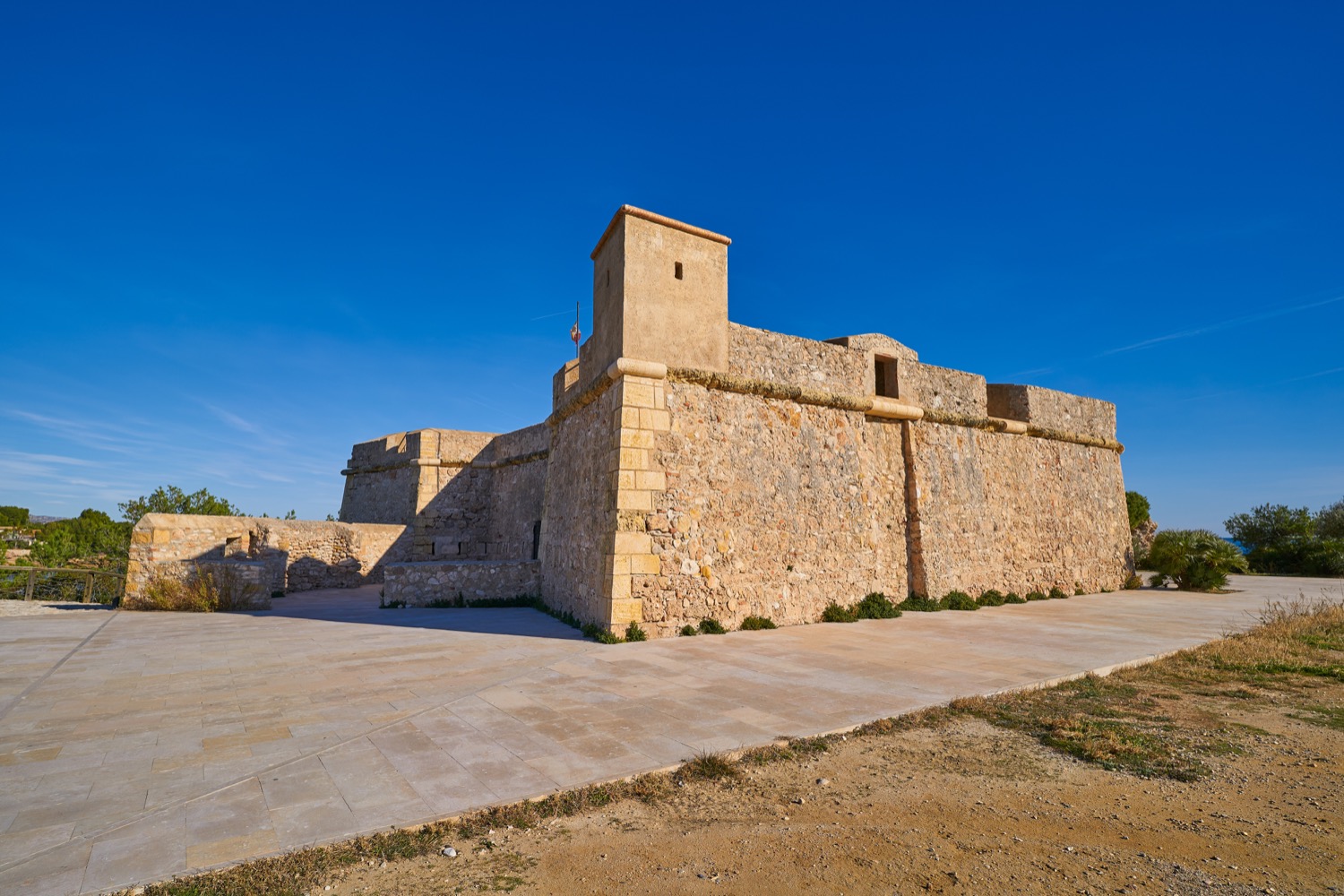 Castillo de Sant Jordi en Ametlla de Mar