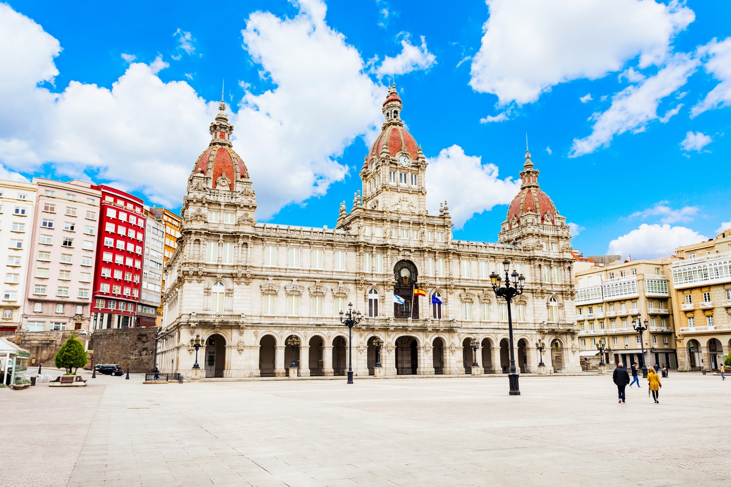 Plaza María Pita en A Coruña