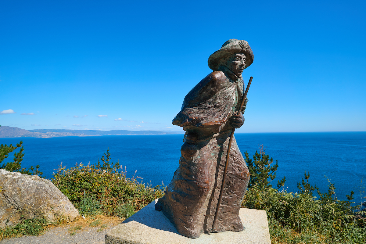 Estatua de peregrino