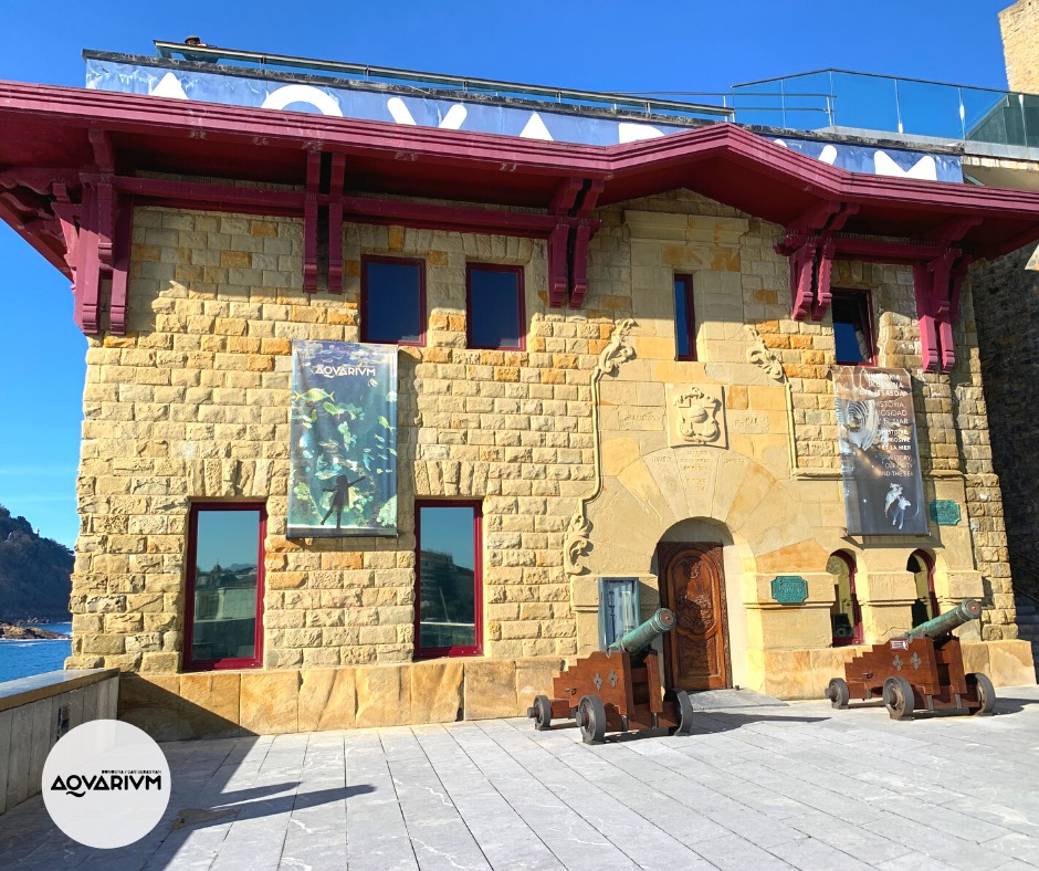 Entrada al aquarium de san sebastián