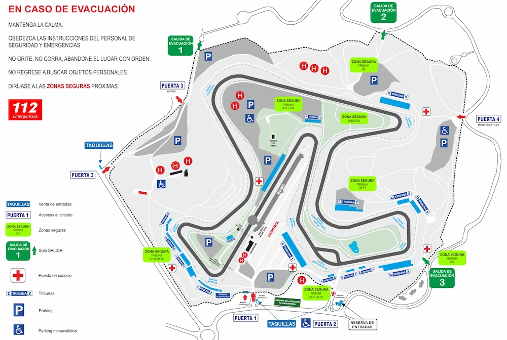 plano circuito de jerez