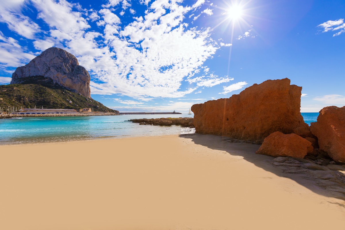 Playa Cantal en Calpe