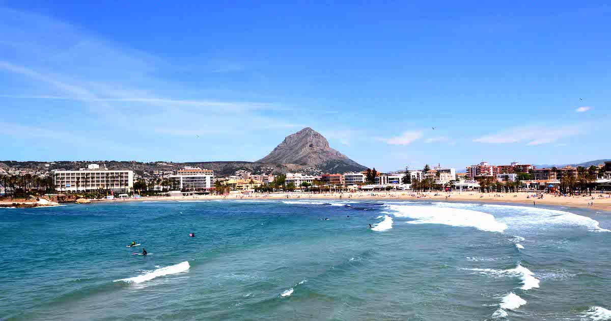 playa del arenal javea