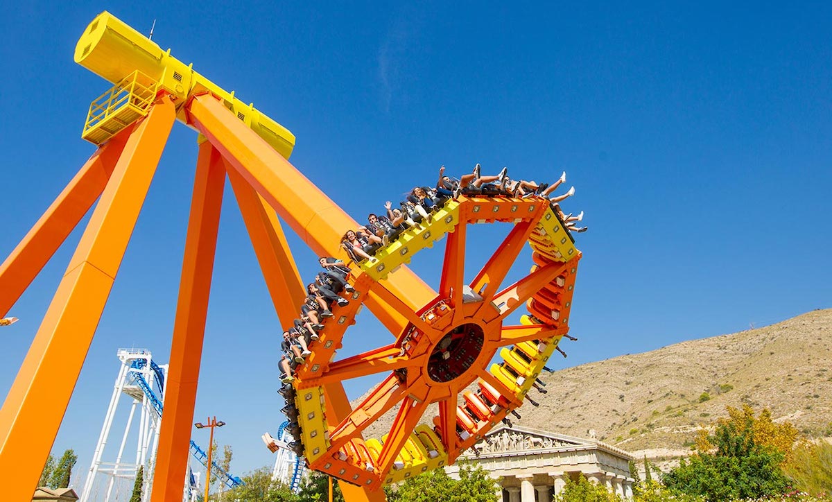 atracción synkope en terra mitica