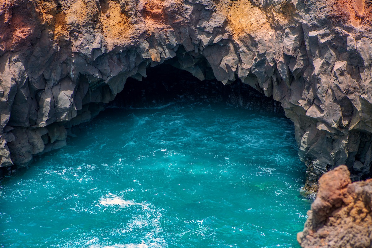 Los Hervideros en Lanzarote