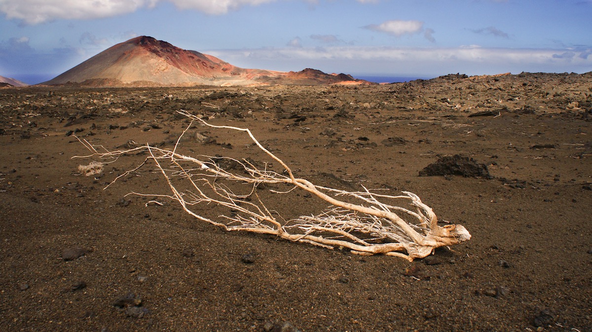 montañas en el timanfaya