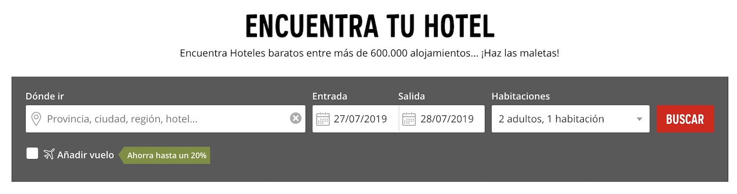 - DESCUENTO - Vuelos y hoteles desde 9€