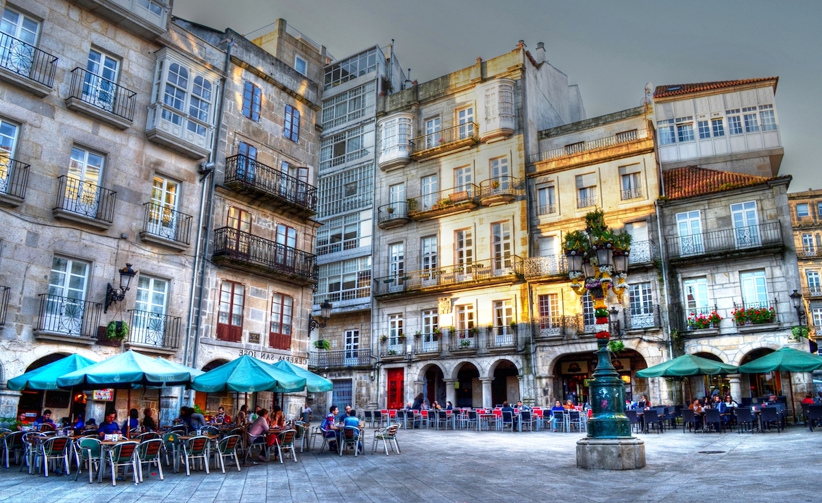 cascos antiguos ciudades Galicia