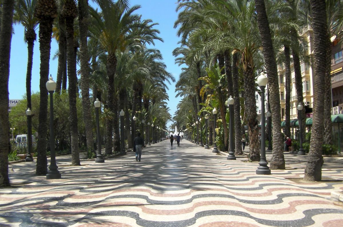 Explanada de España en Alicante