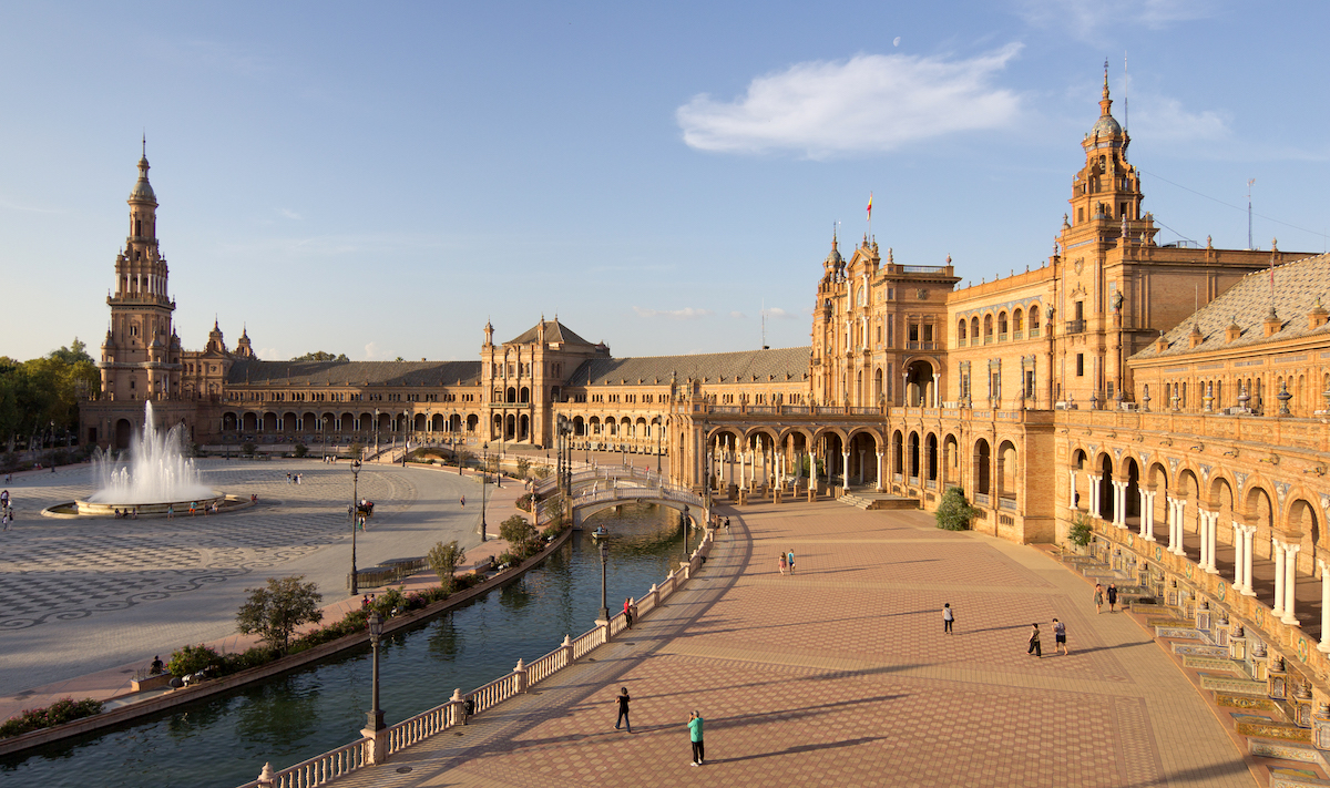 plaza españa de sevilla