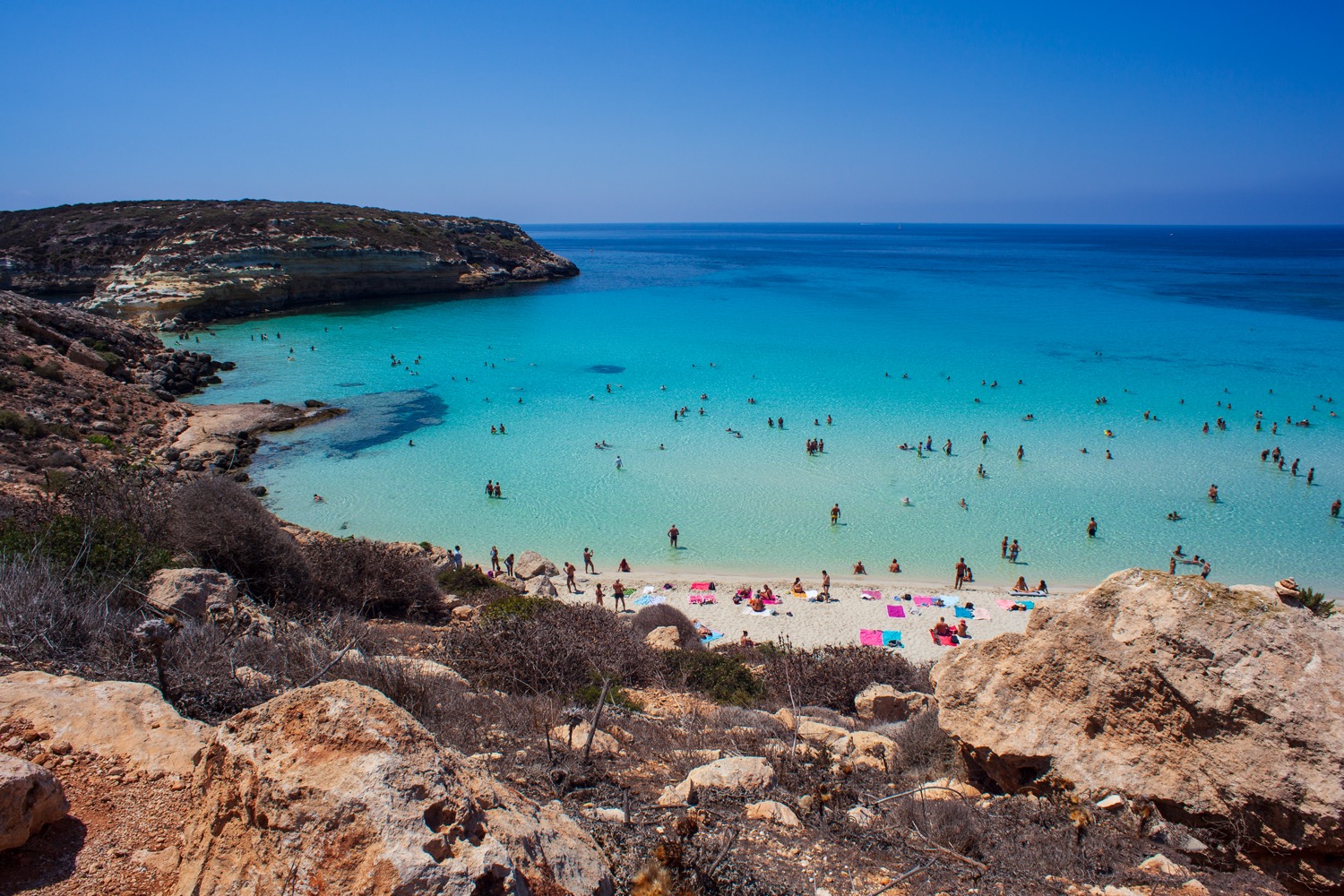 Playa de Lampedusa