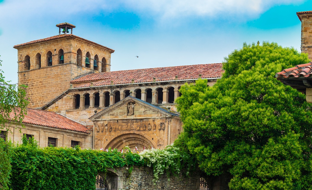 Colegiata en Santillana