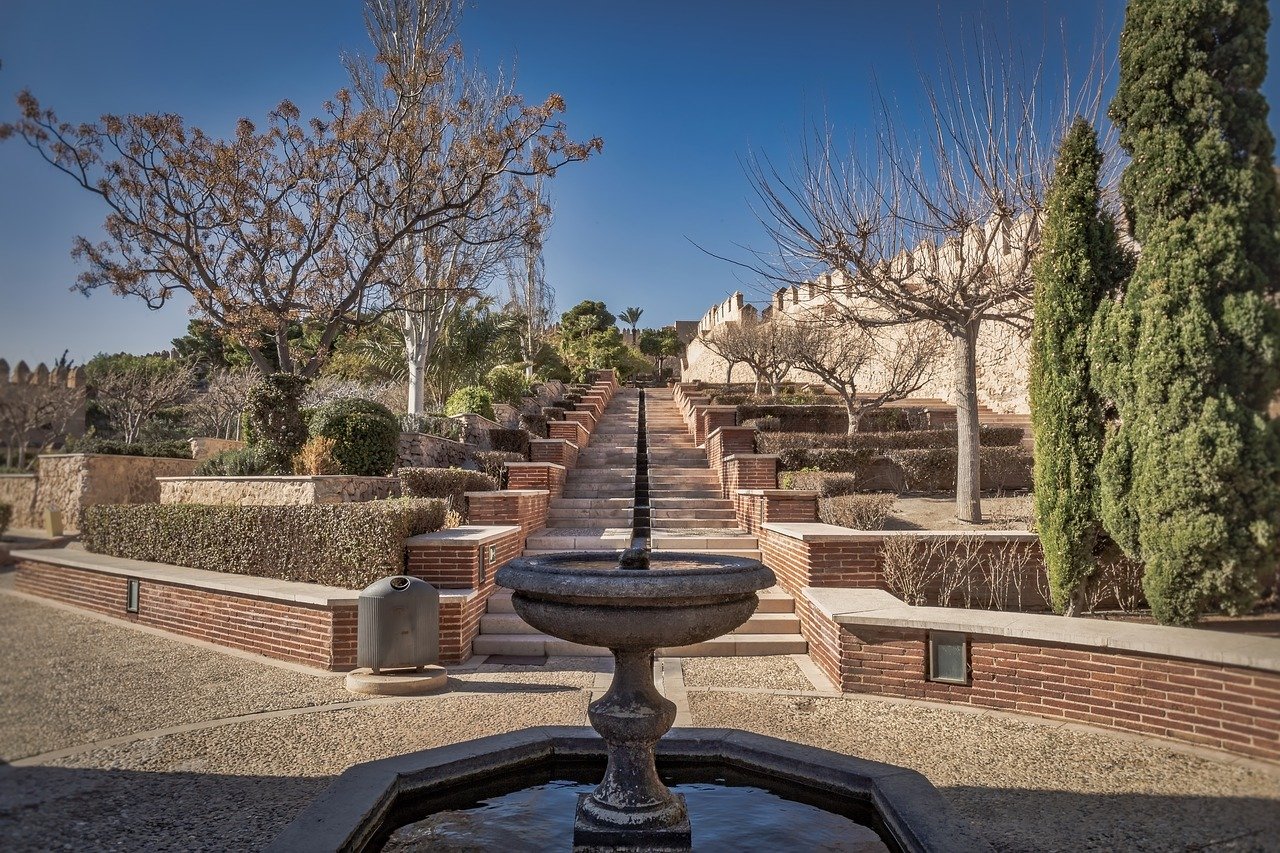 fuente en la alcazaba de almería