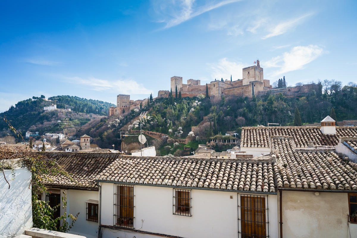Vista de la Alhambra desde el Albaicín