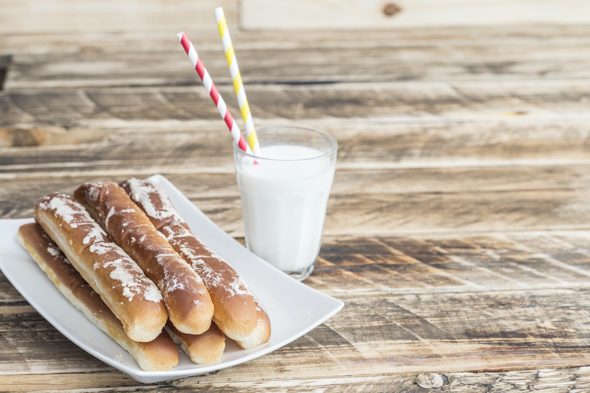 Horchata y fartones