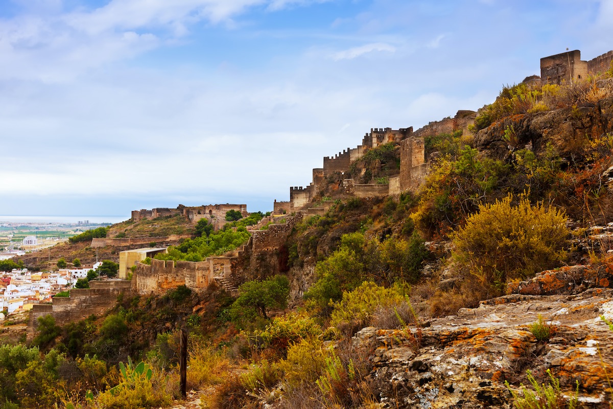 zona del castillo de sagunto