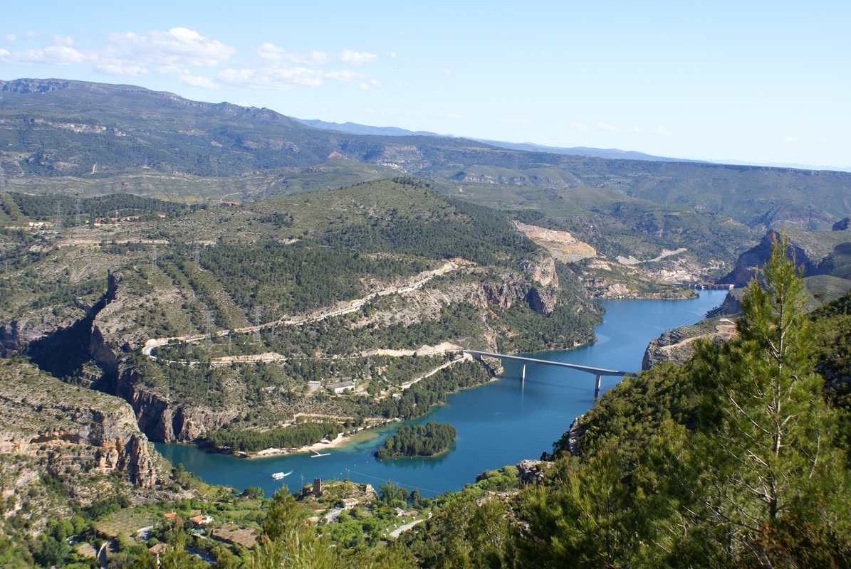 cortes de pallás desde arriba