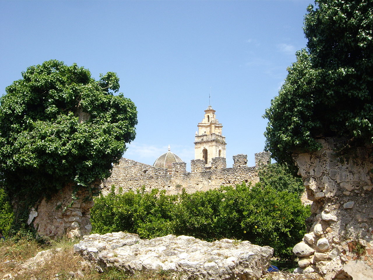 exterior Real Monasterio de Santa María de la Valldigna