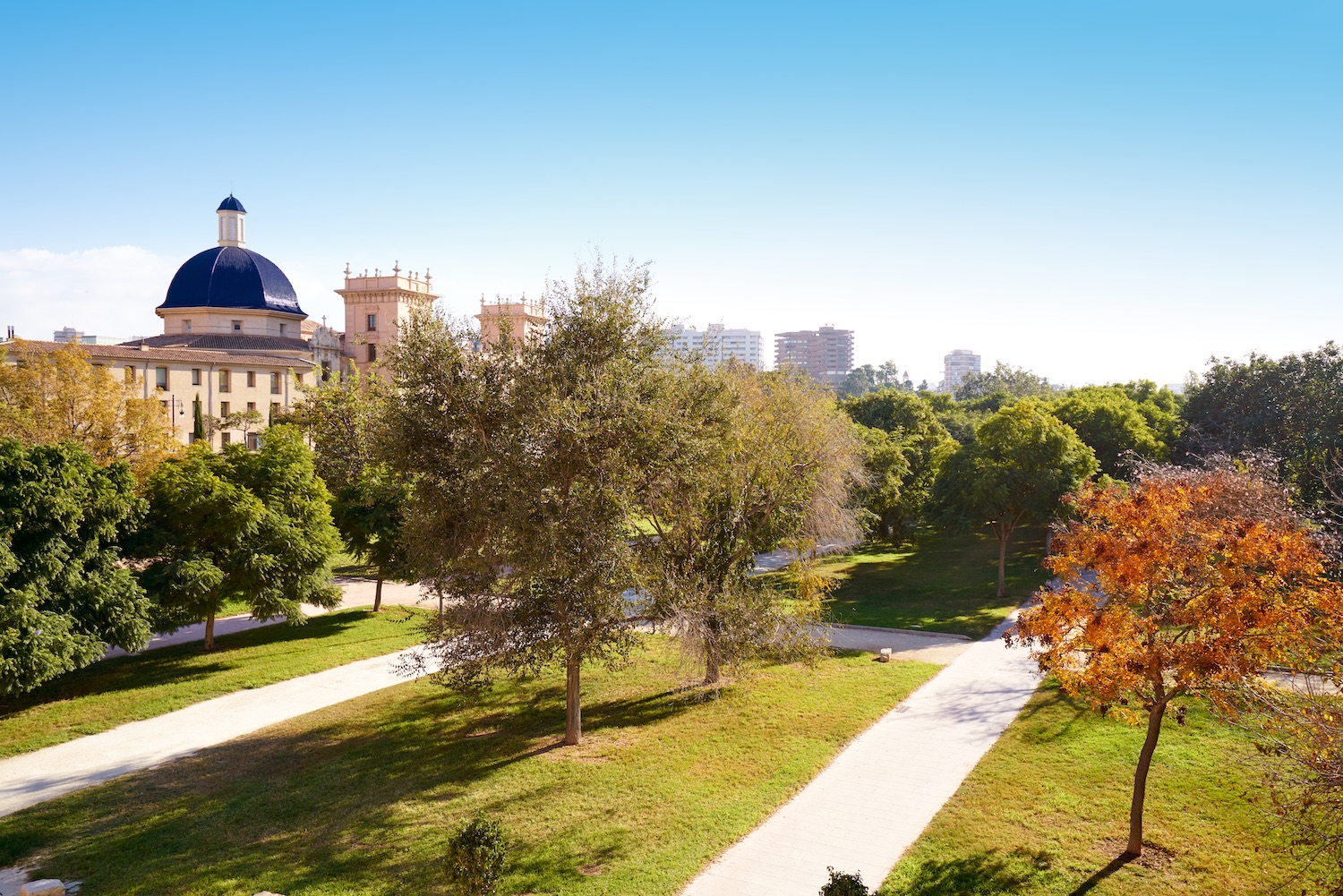 jardin del turia valencia