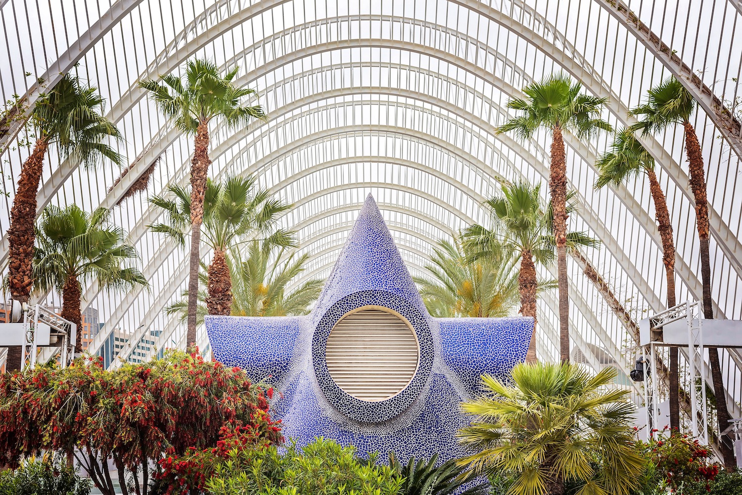 parque en la ciudad de las artes y las ciencias