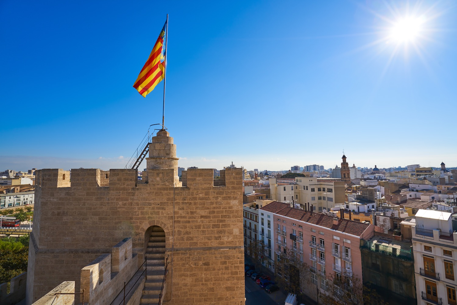 vistas en torres de serrano