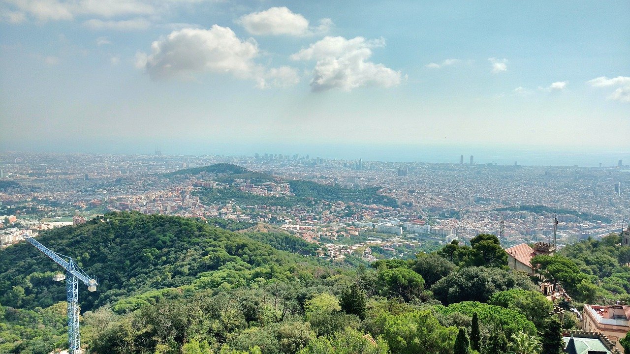 atardecer collserola