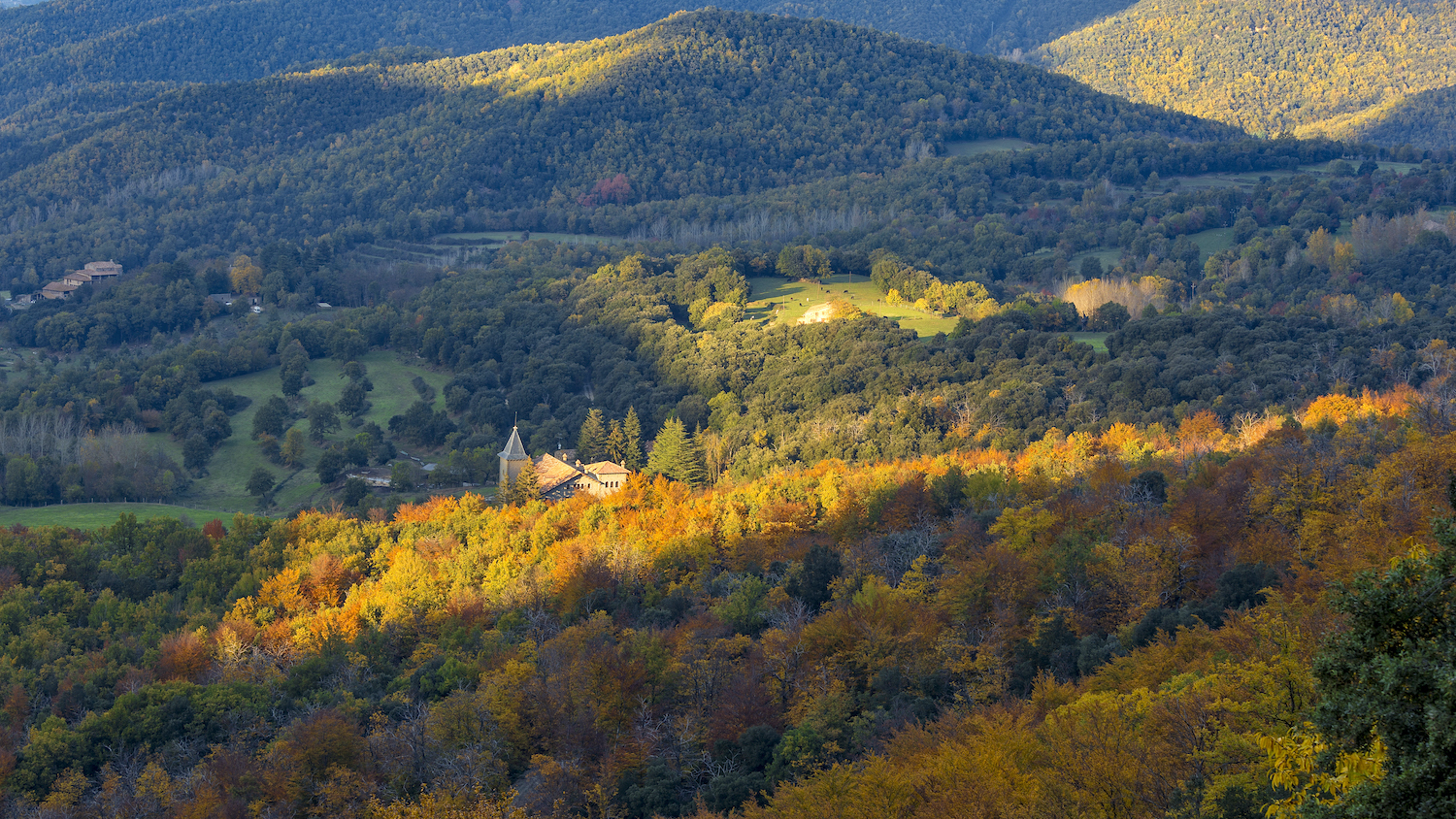 Parque del Montseni en otoño