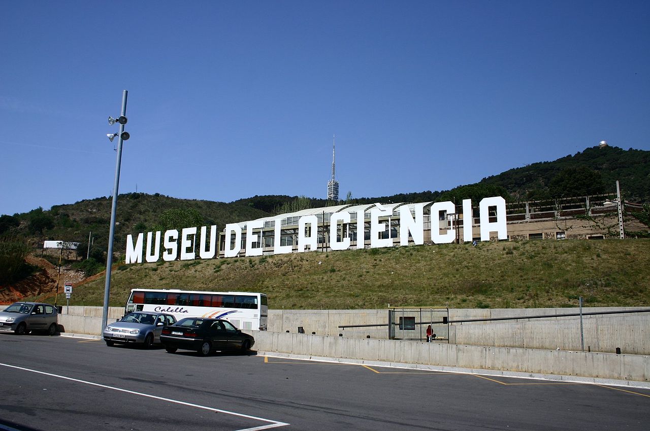 cartel museo de la ciencia de barcelona