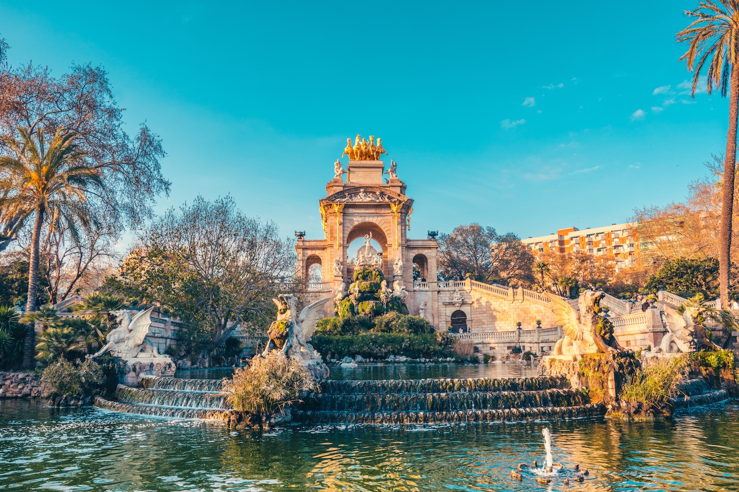 fuente del parque de la ciudadela en barcelona